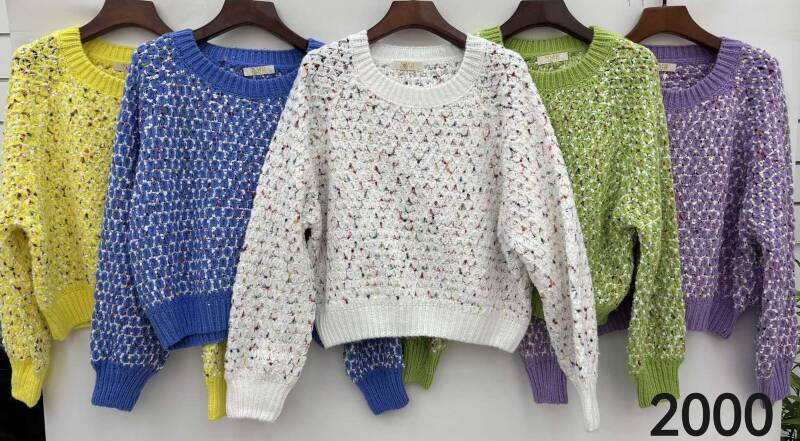 Swetry damskie Roz Standard, Mix Kolor .Paczka 10 szt